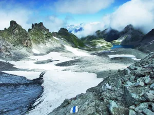 Kleine Gletscher wie der Pizolgletscher verloren am meisten Eis.