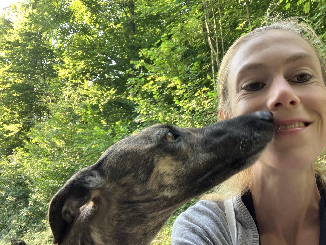 Nationalrätin Meret Schneider privat: Wie die Galgo-Español-Hündin Papua ihr Leben verändert hat