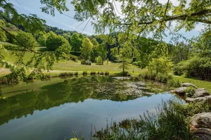In die Hügellandschaft zwischen See und Jura eingebettet, zeigt das Arboretum Aubonne die Baumvielfalt unserer Breitengrade.