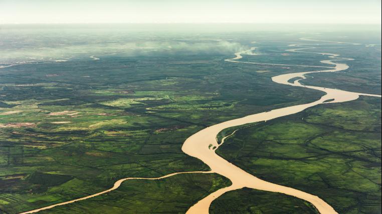 Amazonas aus der Vogelperspektive