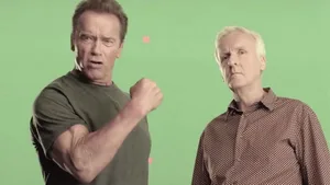 Arnold Schwarzenegger & James Cameron