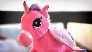 Einhörner sind viel in Kinderzimmern zu finden.