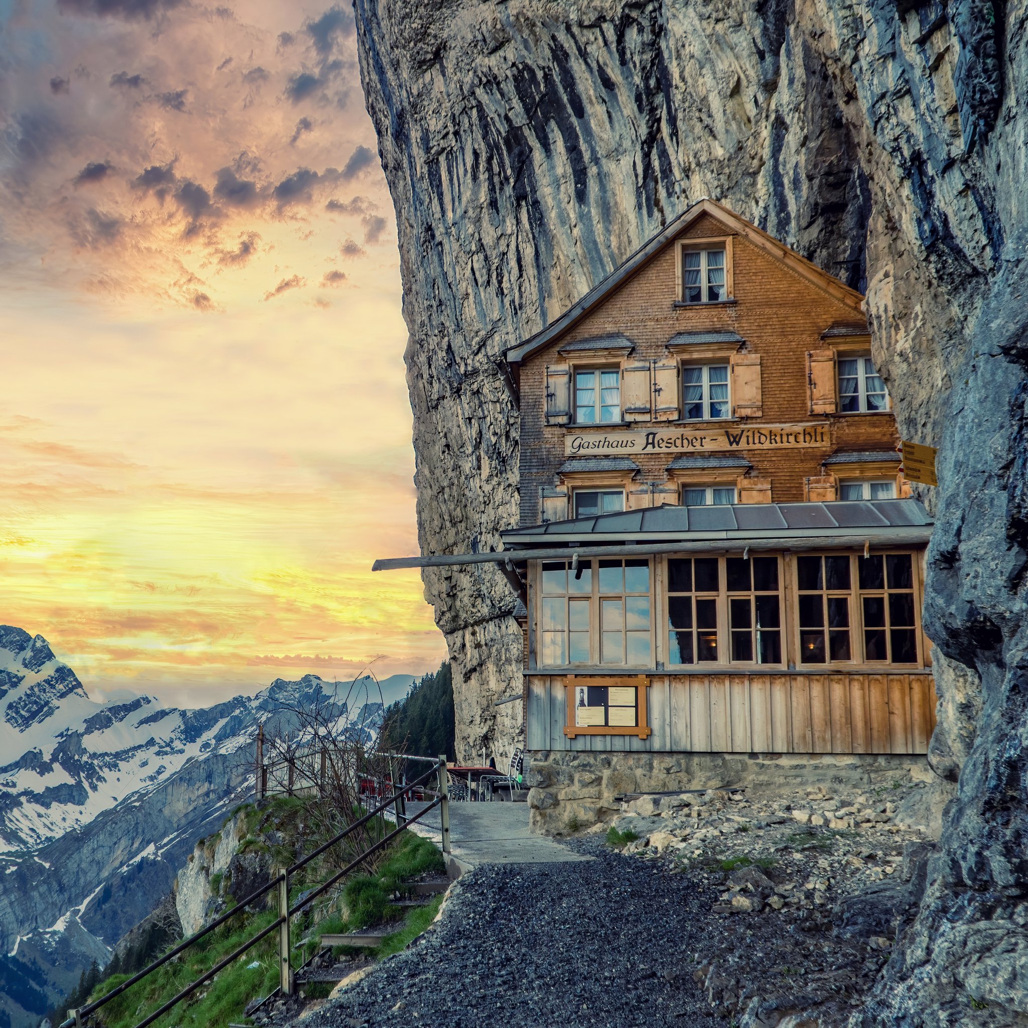 Sechs Schweizer Bergrestaurants