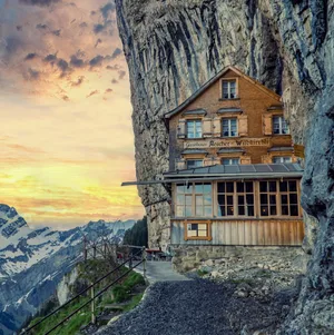 Der Berggasthof Aescher-Wildkirchli wird erst wieder ab Mai 2024 bedient.