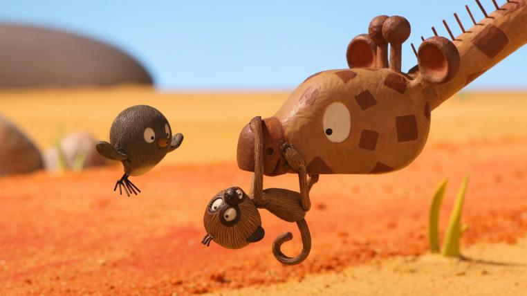 Animationsfilm mit dem Vogel Dimitri