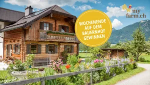 Wir verlosen ein Wochenende für 2 Erwachsene und ein bis drei Kinder – inkl. Frühstück auf einem Bauernhof Ihrer Wahl des Verbund Agrotourismus Schweiz.