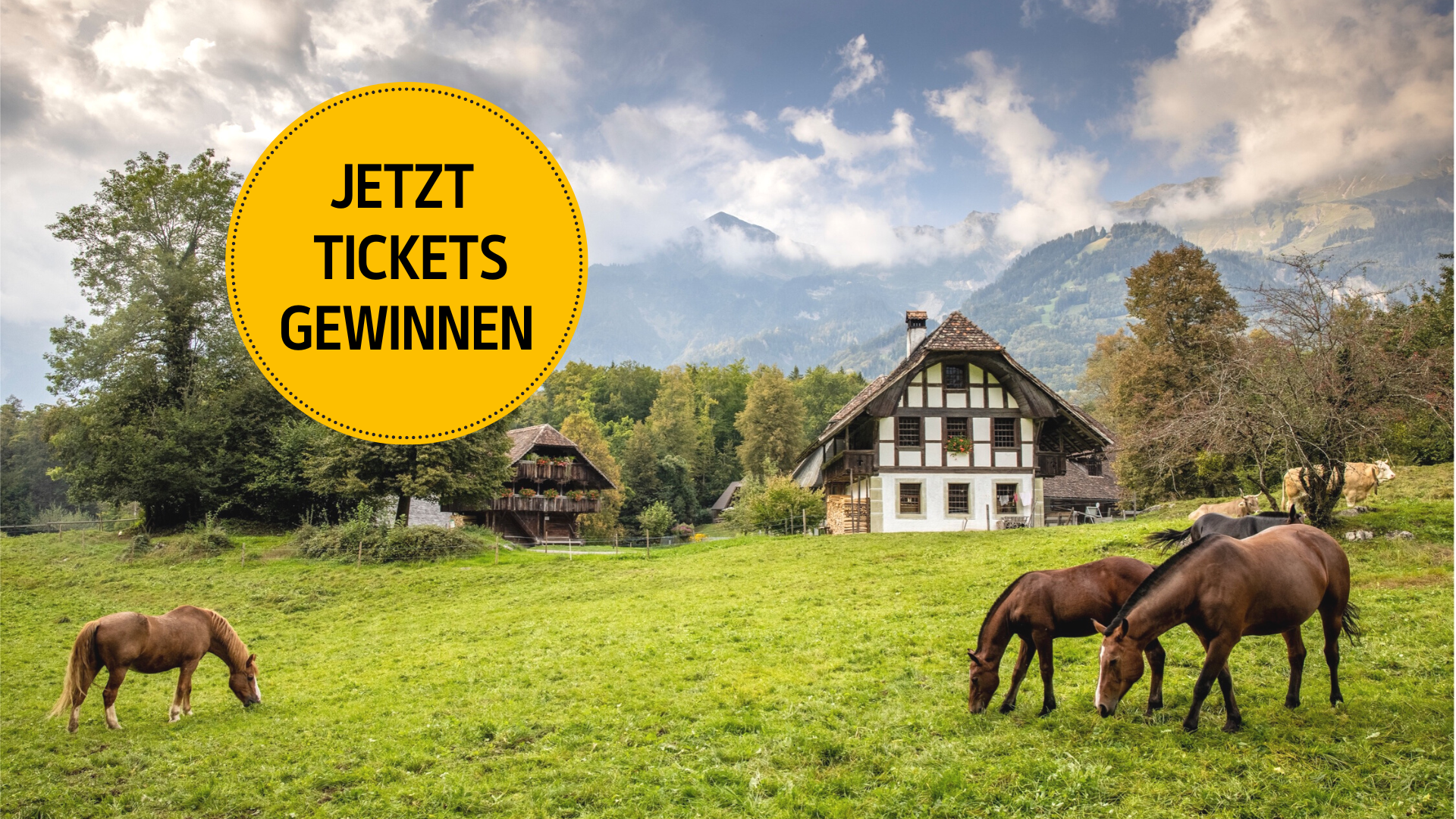 Gewinnen Sie 10x2 Tickets für das «Fest der Feste» auf dem Ballenberg