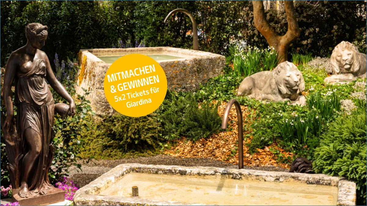 image Wir verlosen 5x2 Tickets für die Gartenausstellung Giardina
