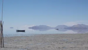 Der Wasserspiegel des Poopó-Sees in Bolivien geht immer weiter zurück.